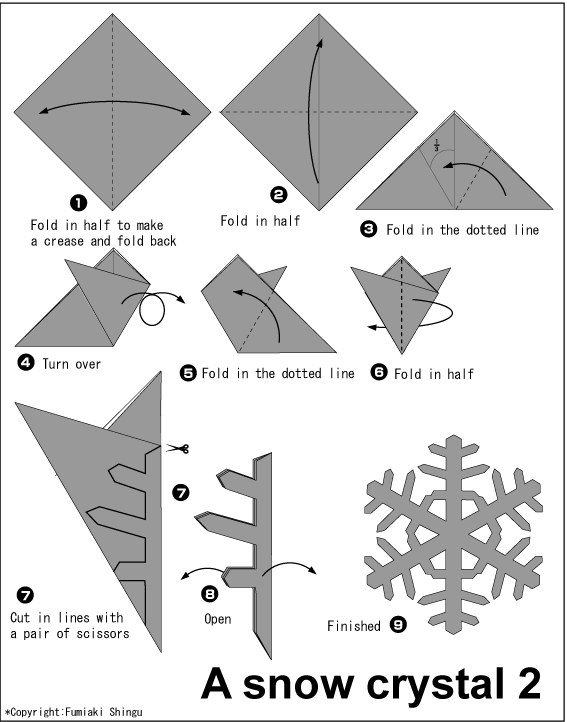 A snow crystal 2