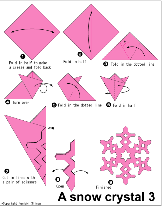 A snow crystal 3
